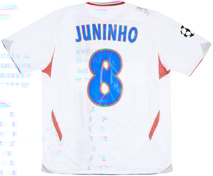 2006-08 Lyon Home Shirt Juninho #8 - 8/10 - (L)