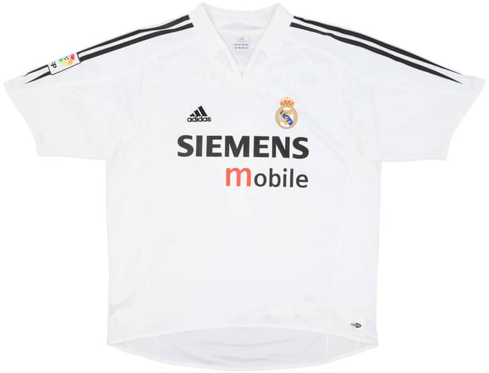 2004-05 Real Madrid Home Shirt Ronaldo #9 - 7/10 - (L)