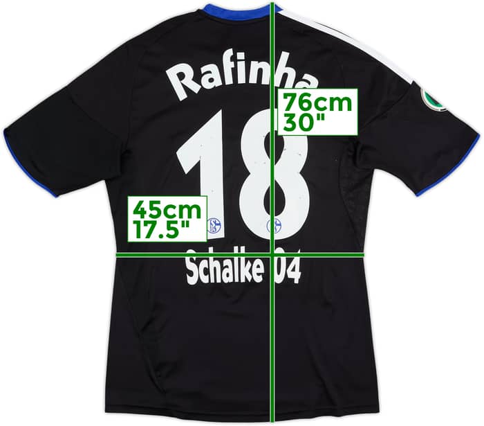 2009-10 Schalke Away Shirt Rafinha #18 - 6/10 - (M)