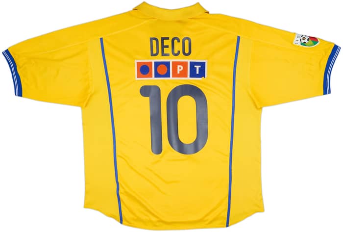 Camiseta de visitante del Porto 2000-01 Deco #10 - 6/10 - (XXL)