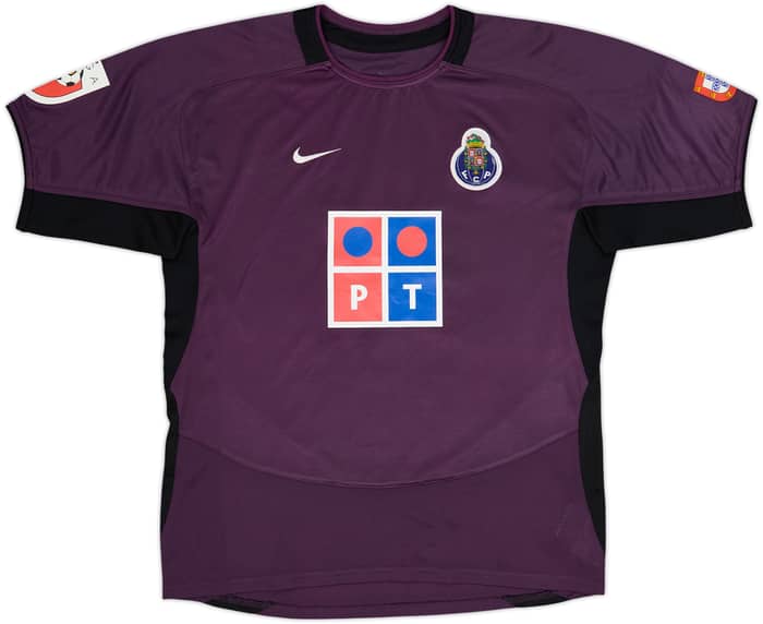 2003-04 Porto Away Shirt Deco #10 - 7/10 - (XL.Boys)