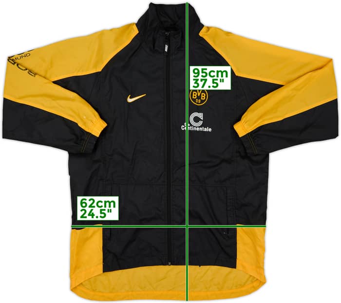 1998-00 Borussia Dortmund Player Issue Nike Rain Jacket - 8/10 - (XL)