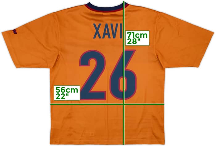 1998-00 Barcelona Basic Third Shirt Xavi #26 - 8/10 - (M)
