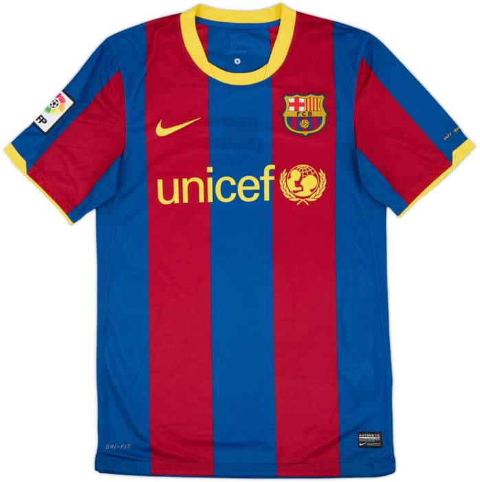 2010-11 Barcelona Home Shirt Messi #10 - 5/10 - (S)