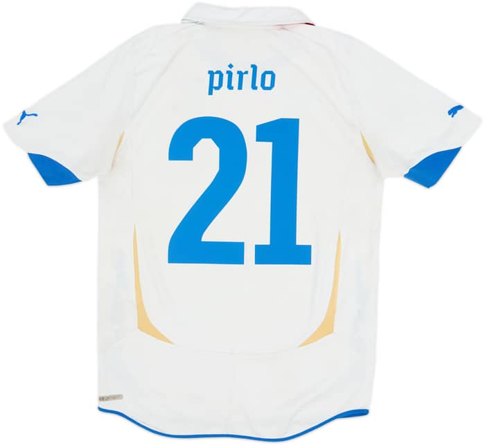 2010-12 Italy Away Shirt Pirlo #21 - 5/10 - (M)