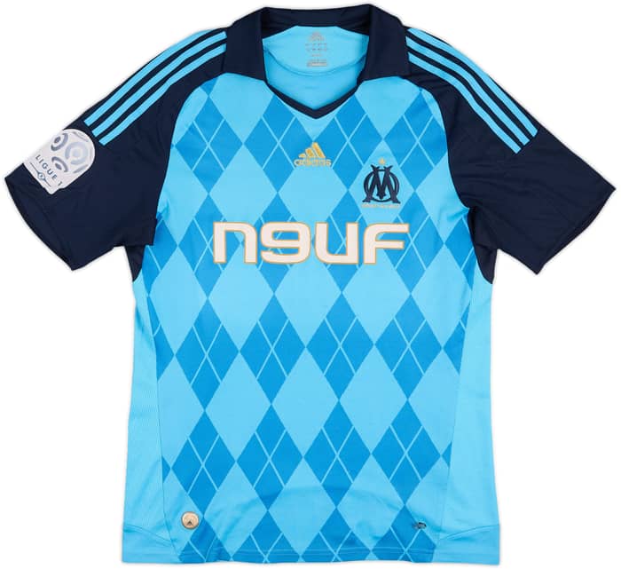 2008-09 Olympique Marseille Away Shirt Ben Arfa #20 - 8/10 - (L)