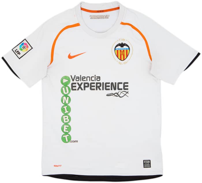 2008-09 Valencia Home Shirt - 5/10 - (S)