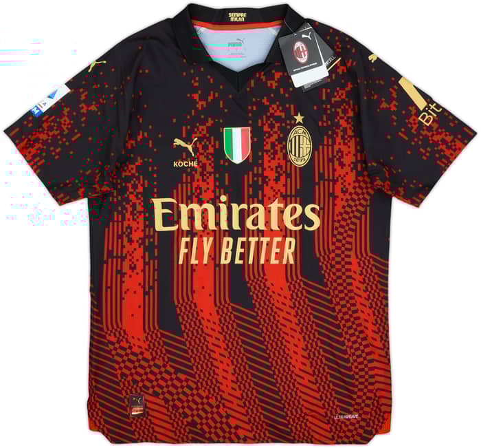2022-23 AC Milan Authentic Fourth Shirt Tonali #8 (S)