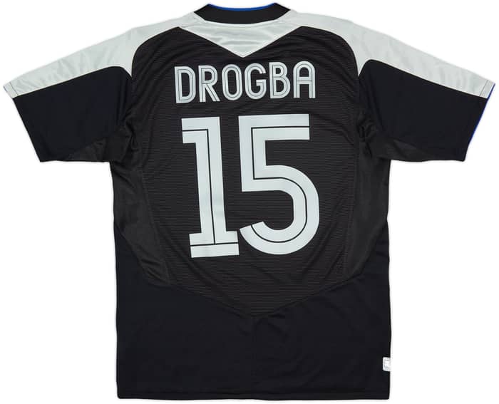 Camiseta de visitante del Chelsea 2004-05 Drogba #15 - 9/10 - (S)