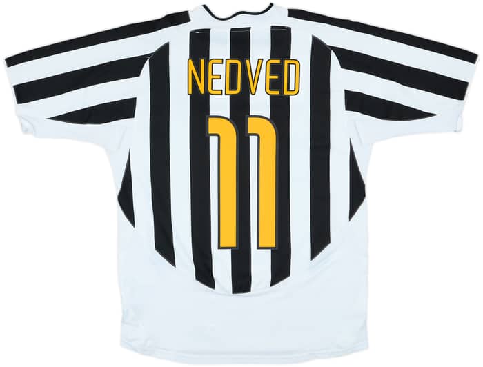 2003-04 Juventus Home Shirt Nedved #11 - 5/10 - (M)
