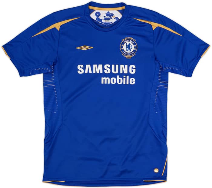 2005-06 Chelsea Centenary Camiseta Local Drogba #15 - 9/10 - (XL.Boys)