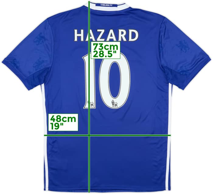 2016-17 Chelsea Camiseta Local Hazard #10 - 6/10 - (M)