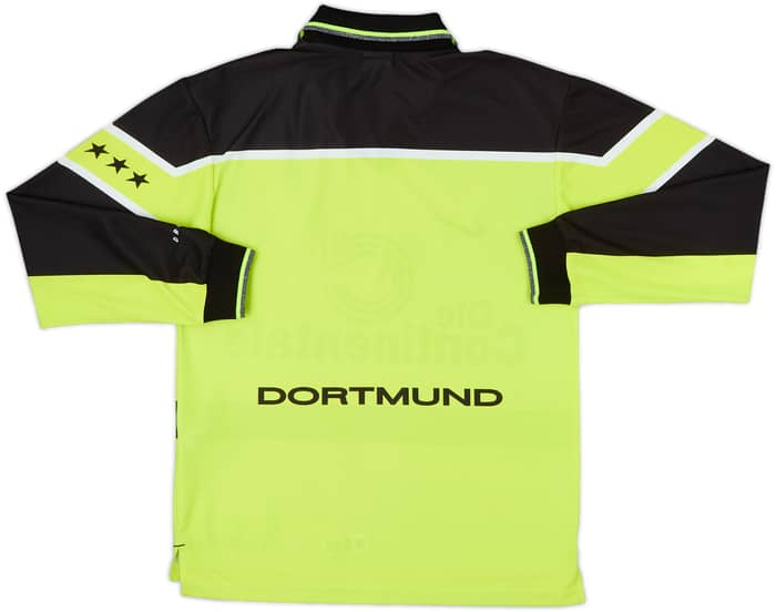 1997-98 Borussia Dortmund Home L/S Shirt - 8/10 - (S)