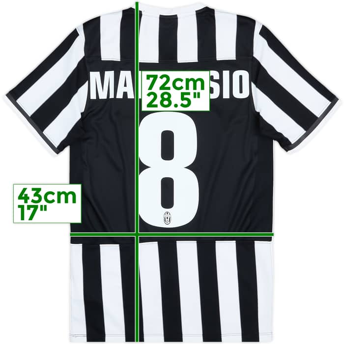 2013-14 Juventus Camiseta Local Marchisio #8 - 8/10 - (S)