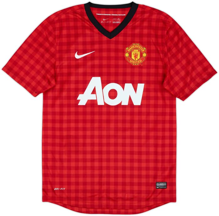 2012-13 Manchester United Home Shirt Rooney #10 - 7/10 - (S)
