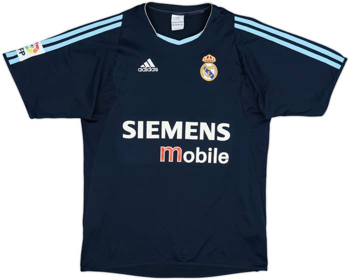 2003-04 Real Madrid Away Shirt Beckham #23 - 8/10 - (S)