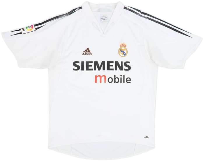 2004-05 Real Madrid Home Shirt Zidane #5 - 5/10 - (M)