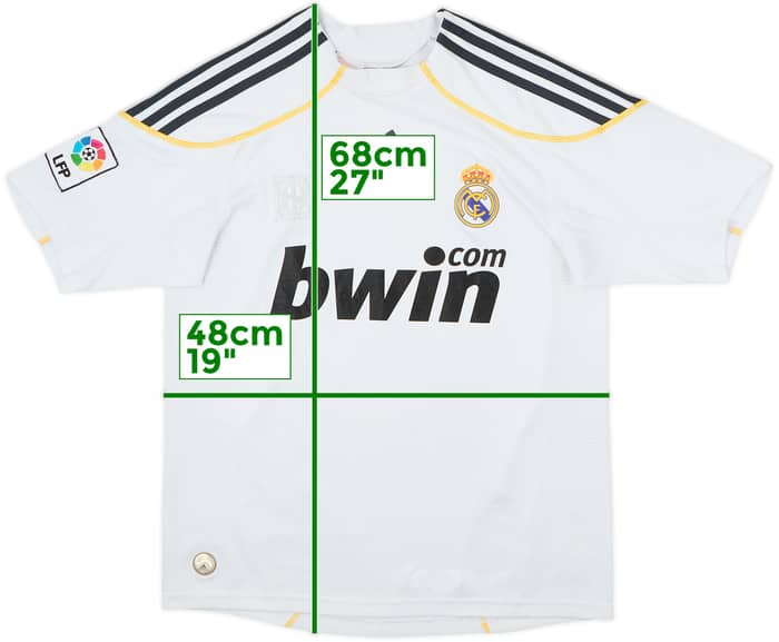 2009-10 Real Madrid Camiseta Local - 7/10 - (L.Niños)