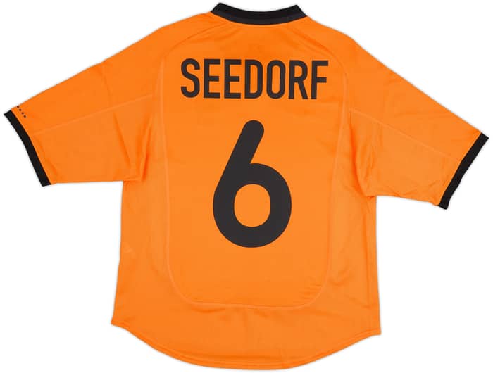 2000-02 Netherlands Home Shirt Seedorf #6 - 10/10 - (S)