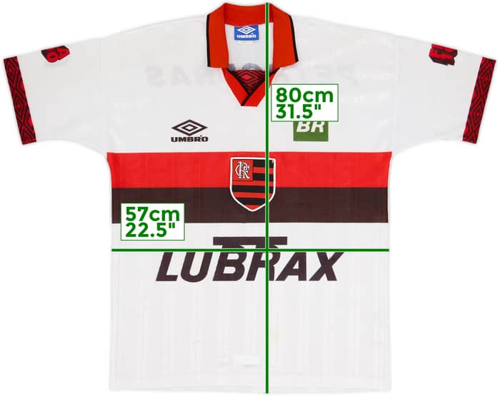 1996-97 Flamengo Away Shirt - 9/10 - (L)