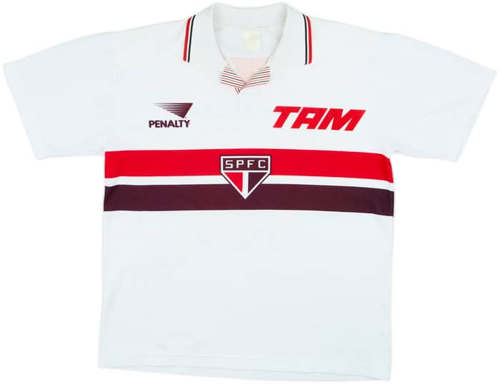 1994 Sao Paulo Home Shirt #10 (Juninho) - 8/10 - (M)