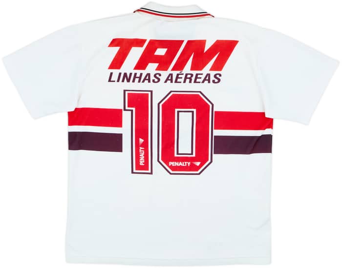 1994 Sao Paulo Home Shirt #10 (Juninho) - 8/10 - (M)