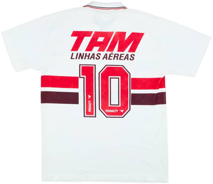 1994 Sao Paulo Home Shirt #10 (Juninho) - 7/10 - (L)
