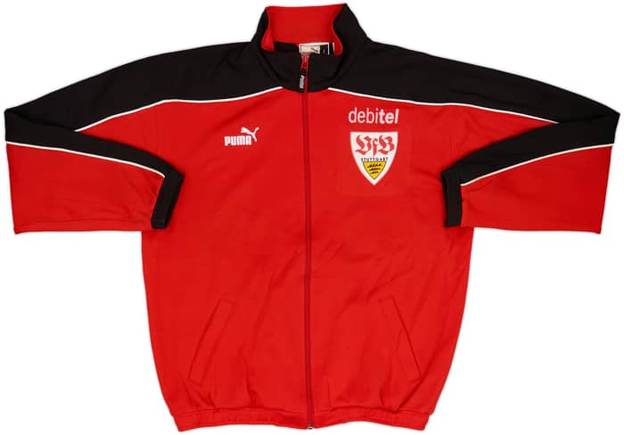 2002-03 Stuttgart Player Issue Puma Track Jacket - 8/10 - (L)