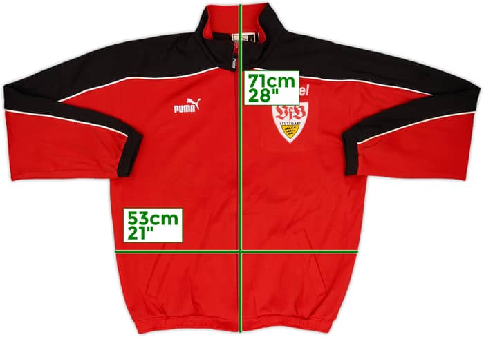 2002-03 Stuttgart Player Issue Puma Track Jacket - 8/10 - (L)