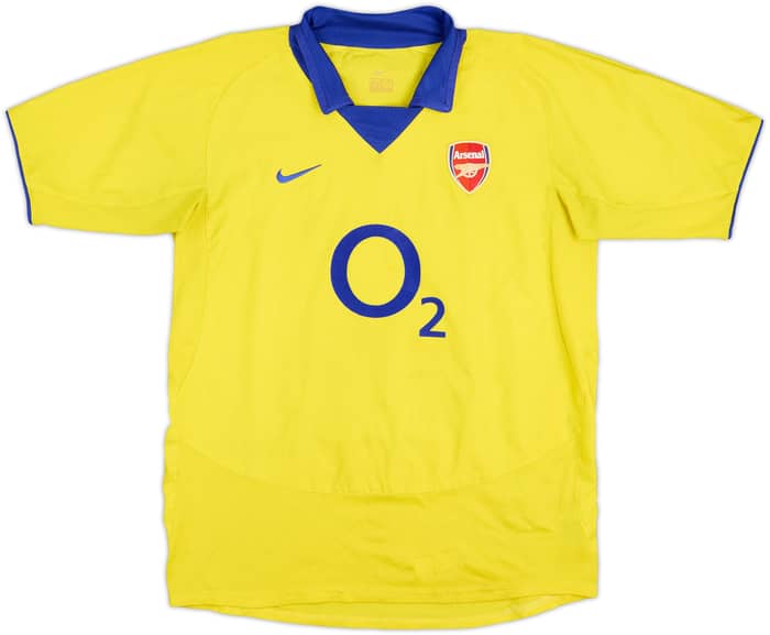 2003-05 Arsenal Away Shirt Henry #14 - 6/10 - (XL.Boys)