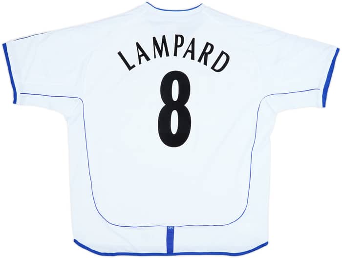 Camiseta de visitante del Chelsea 2001-03 Lampard #8 - 9/10 - (XXL)