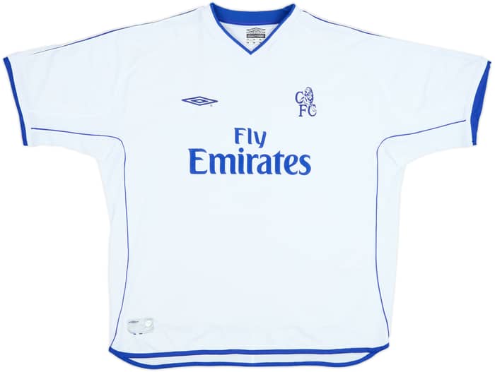 Camiseta de visitante del Chelsea 2001-03 Lampard #8 - 9/10 - (XXL)
