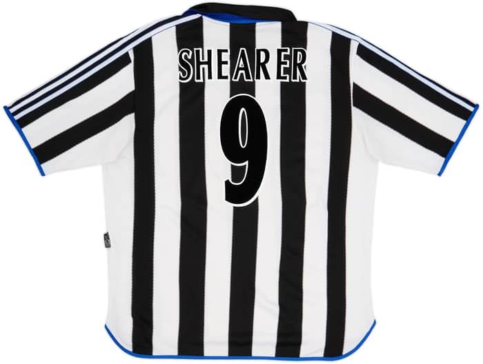 1999-00 Newcastle Home Shirt Shearer #9 - 7/10 - (XXL)