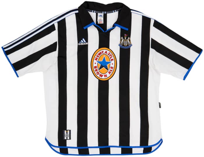 1999-00 Newcastle Home Shirt Shearer #9 - 7/10 - (XXL)