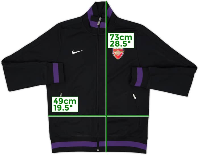 2012-13 Arsenal Nike Track Jacket - 9/10 - (M)