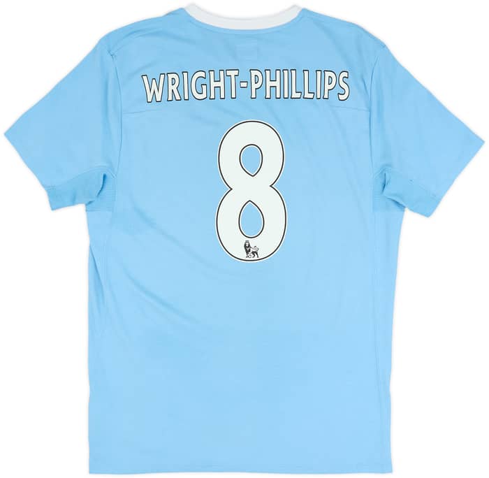 Camiseta de local del Manchester City 2009-10 Wright-Phillips #8 - 7/10 - (L)