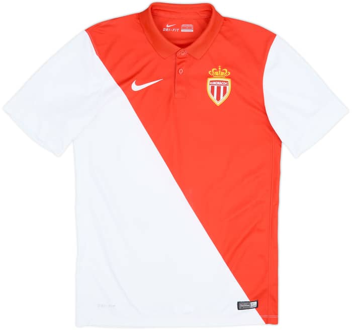 2014-15 Monaco Home Shirt Bernardo #15 - 7/10 - (S)