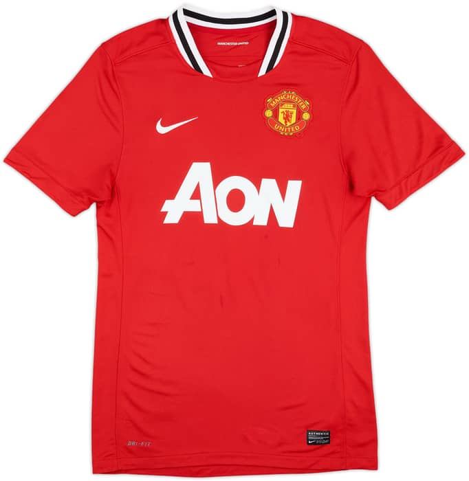 2011-12 Manchester United Home Shirt Chicharito #14 - 5/10 - (S)