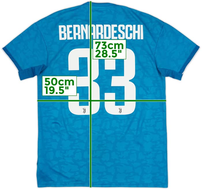 2019-20 Juventus Third Shirt Bernardeschi #33 - 6/10 - (M)