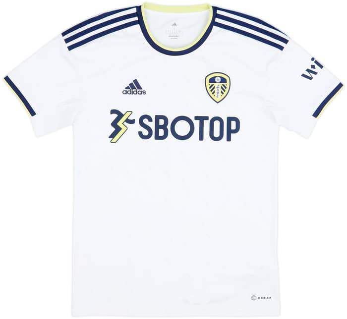 Camiseta de local del Leeds United 2022-23 Aaronson #7 - 7/10 - (S)