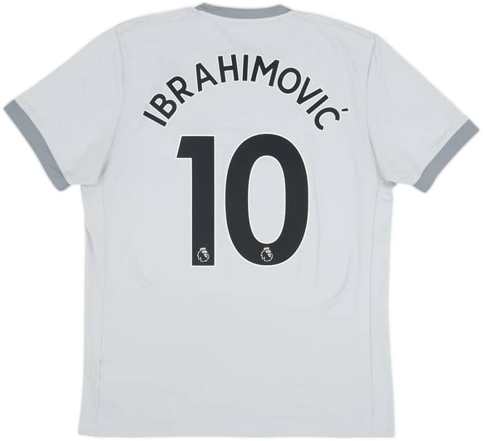 2017-18 Manchester United Third Shirt Ibrahimovic #10 - 7/10 - (L)