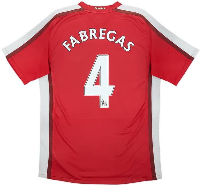2008-10 Arsenal Home Shirt Fabregas #4 - 5/10 - (M)