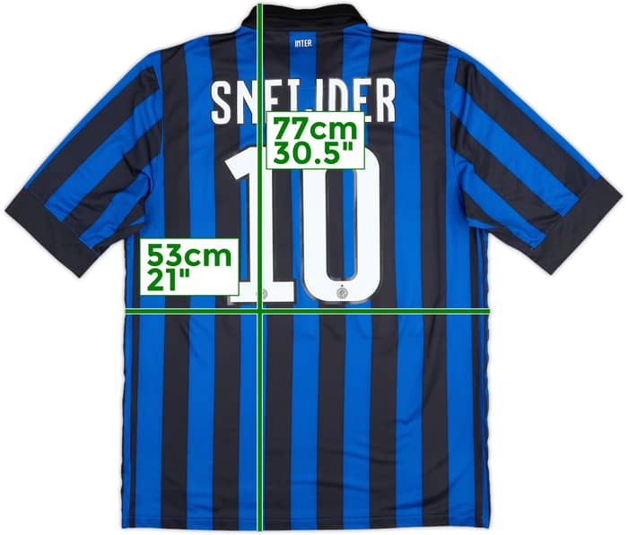 Camiseta de local del Inter Milan 2011-12 Sneijder #10 - 10/10 - (L)