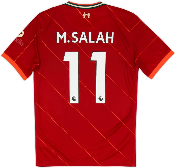 2021-22 Liverpool Home Shirt M. Salah #11 - 5/10 - (S)