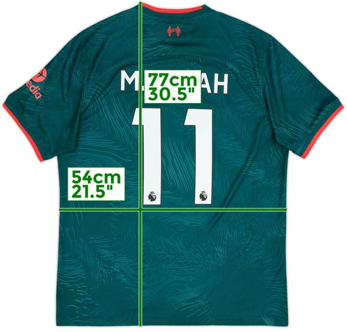 2022-23 Liverpool Third Shirt M.Salah #11 - 8/10 - (L)
