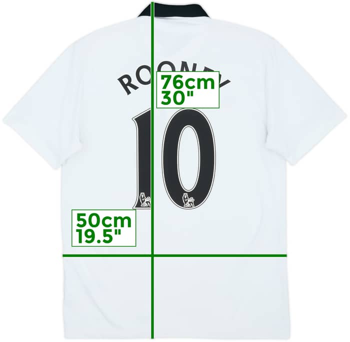 2014-15 Manchester United Away Shirt Rooney #10 - 5/10 - (M)
