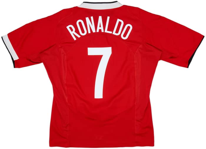 2004-06 Manchester United Home Shirt Ronaldo #7 - 6/10 - (L)