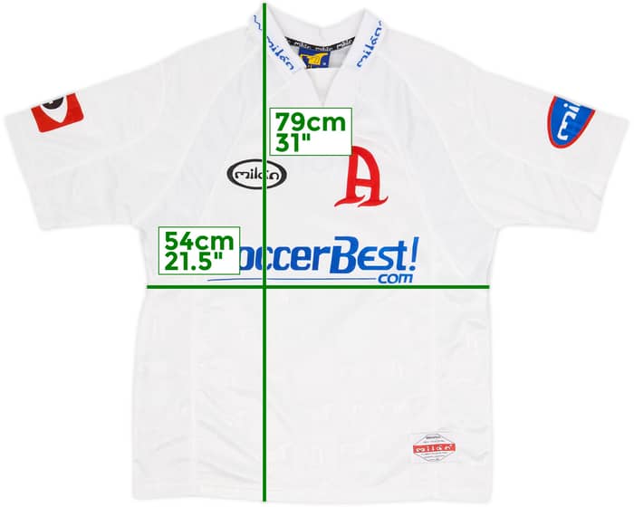 2000-01 Alianza FC Home Shirt - 7/10 - (L)