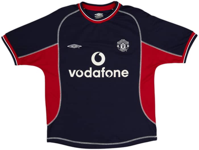 2000-01 Manchester United Third Shirt Beckham #7 - 9/10 - (Y)