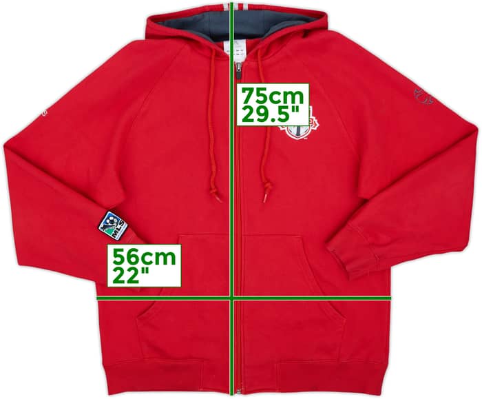 2007 Toronto FC Sudadera con capucha adidas - 8/10 - (M)